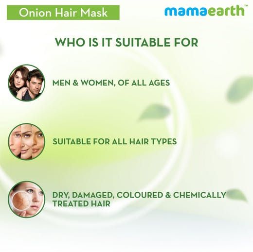 Mamaearth Onion Hair Mask, 25ml - Image 3 - Buy from Indicrest
