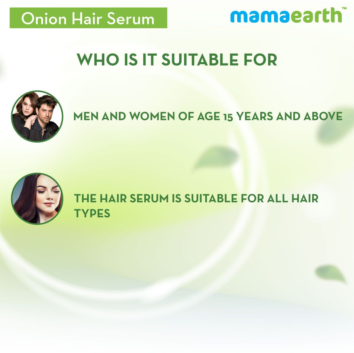 Mamaearth Onion Hair Serum with Onion and Biotin for Strong, Frizz-Free Hair, 100ml - Image 4 - Buy from Indicrest