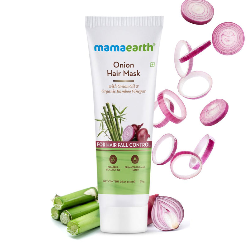 Mamaearth Onion Hair Mask, 25ml - Buy from Indicrest