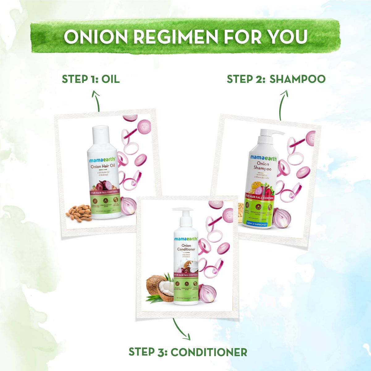 Mamaearth Onion Shampoo for Hair Growth & Hair Fall Control with Onion & Plant Keratin, 600ml - Image 7 - Buy from Indicrest