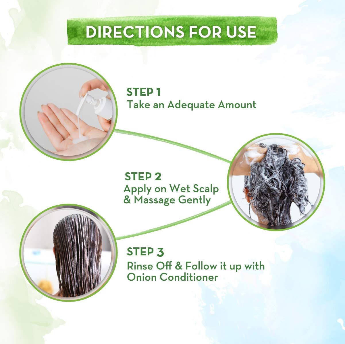 Mamaearth Onion Shampoo for Hair Fall Control and Hair Growth with Onion & Plant Keratin, 650ml - Image 4 - Buy from Indicrest