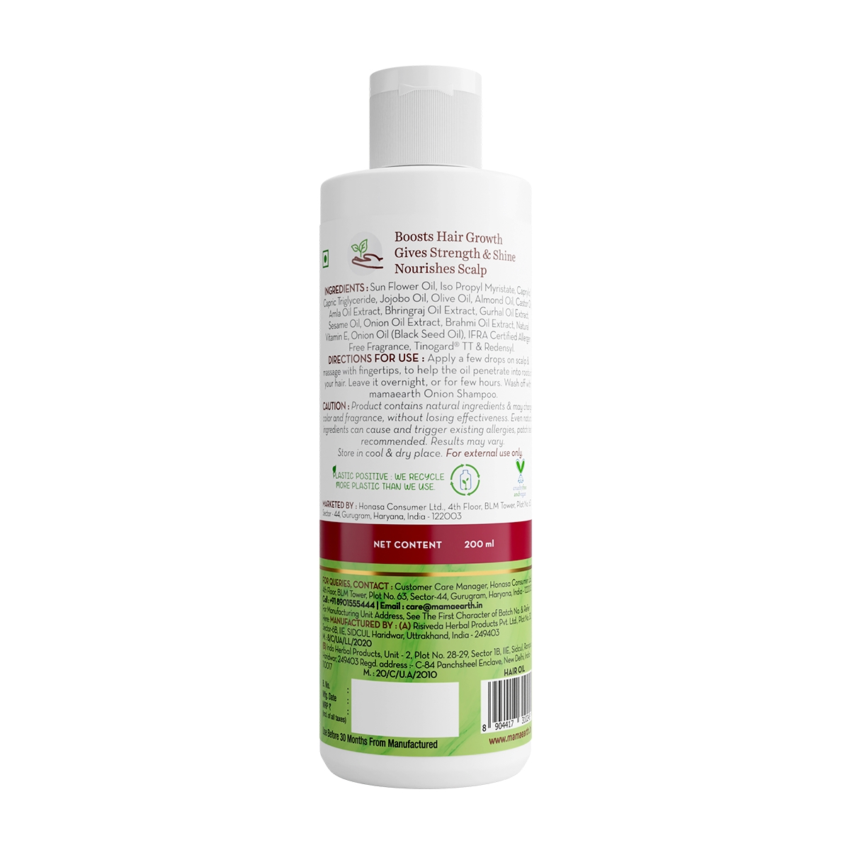 Mamaearth Onion Hair Oil with Onion Oil & Redensyl for Hair Fall Control, 200ml - Image 8 - Buy from Indicrest