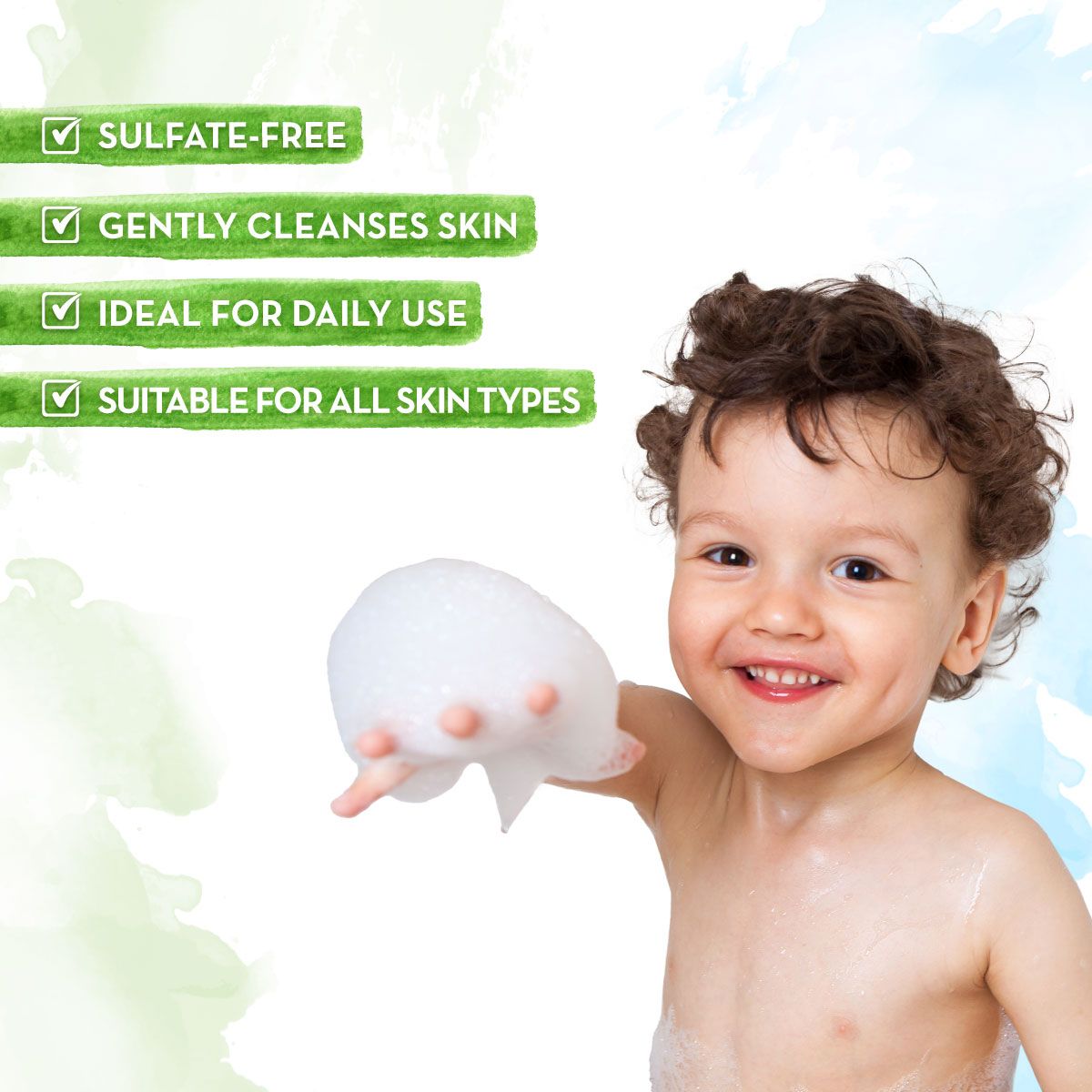 Mamaearth Original Orange Body Wash For Kids with Orange and Oat Protein, 300ml - Image 2 - Buy from Indicrest