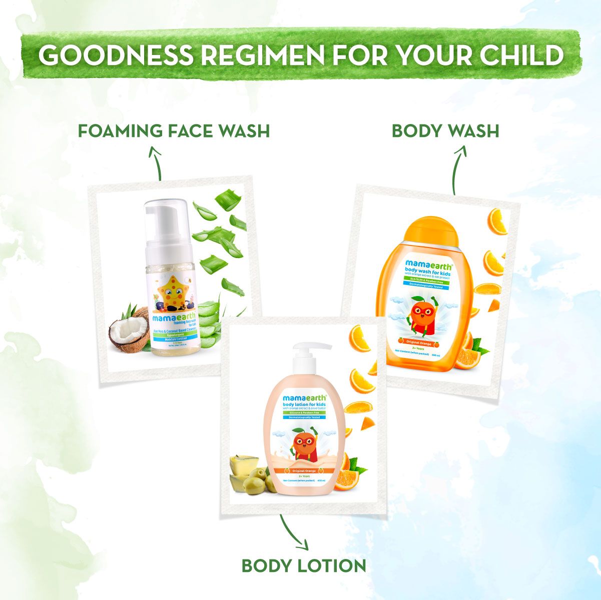 Mamaearth Original Orange Body Lotion For Kids With Orange & Shea Butter, 400ml - Image 6 - Buy from Indicrest