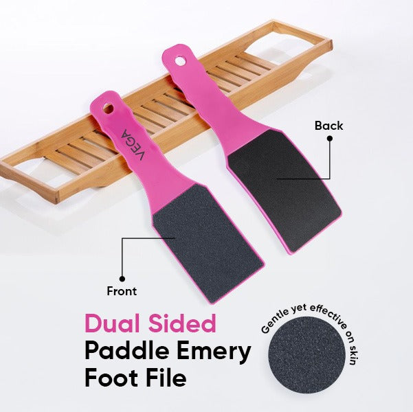 Vega Paddle Emery Foot File - PD-21