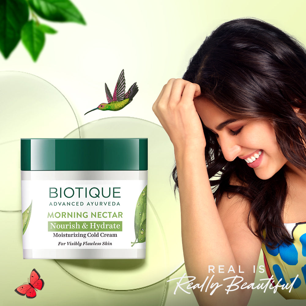 Biotique Morning Nectar Nourish & Hydrate Moisturizing Cream, 175g - Image 5 - Buy from Indicrest