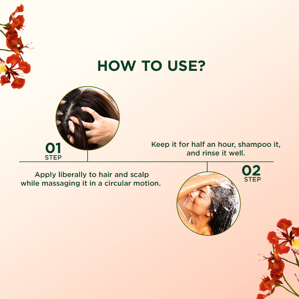Biotique Flame Of The Forest Intense Repair Therapeutic Hair Oil, 120ml - Image 7 - Buy from Indicrest