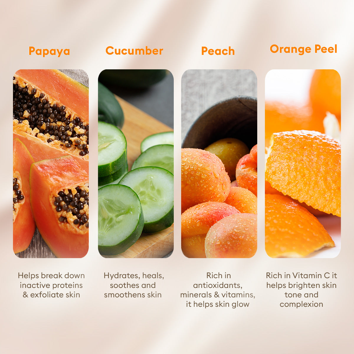 VLCC Papaya Fruit Single Facial Kit - 60 g - Image 5 - Buy from Indicrest