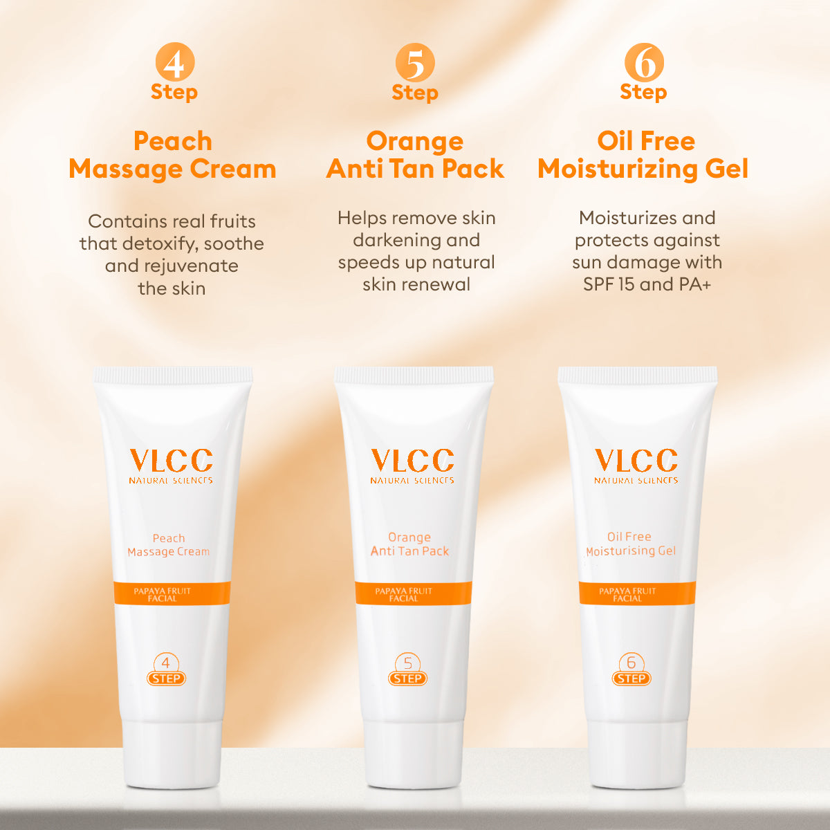 VLCC Papaya Fruit Single Facial Kit - 60 g - Image 7 - Buy from Indicrest