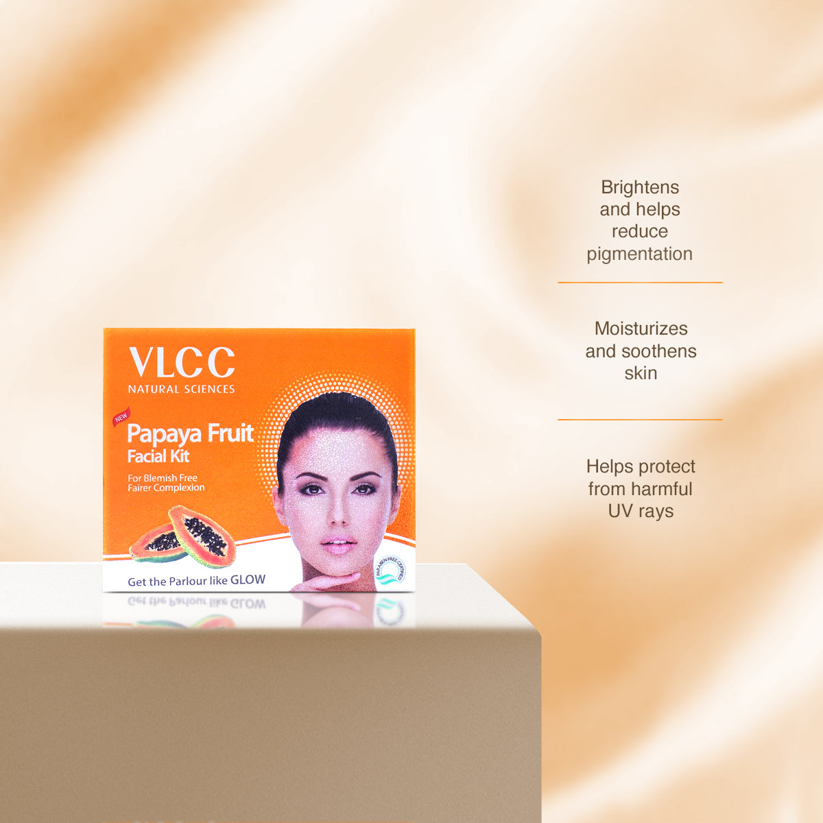 VLCC Papaya Fruit and Gold Facial Kit - Image 3 - Buy from Indicrest