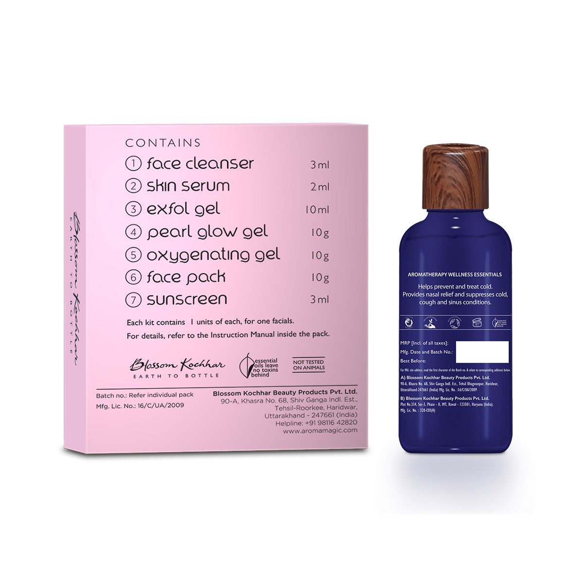Aroma Magic Pearl Facial Kit with Cold Relief Oil Combo - Image 2 - Buy from Indicrest