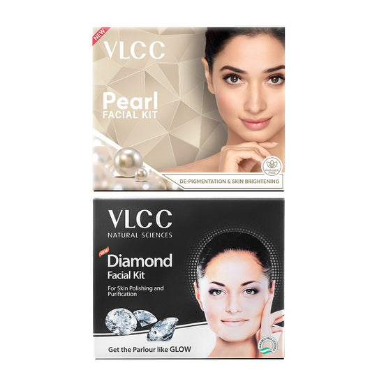 VLCC Pearl and Diamond Facial Kit - Buy from Indicrest