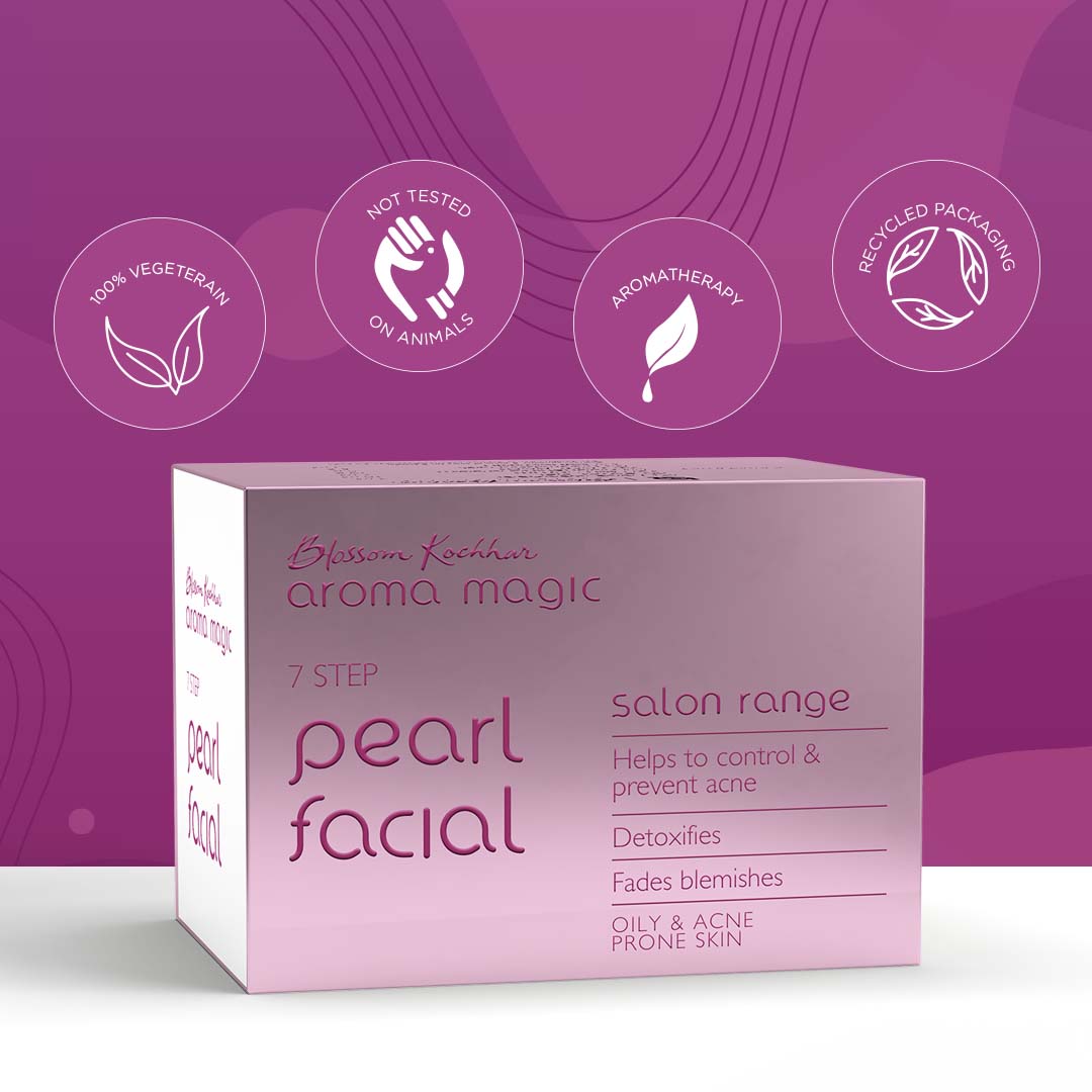 Aroma Magic Pearl Facial Kit For Oily and Acne-Prone Skin - Image 4 - Buy from Indicrest