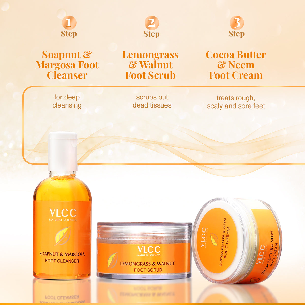 VLCC Pedicure Manicure and Pedi Glow Foot Care Kit - Image 6 - Buy from Indicrest