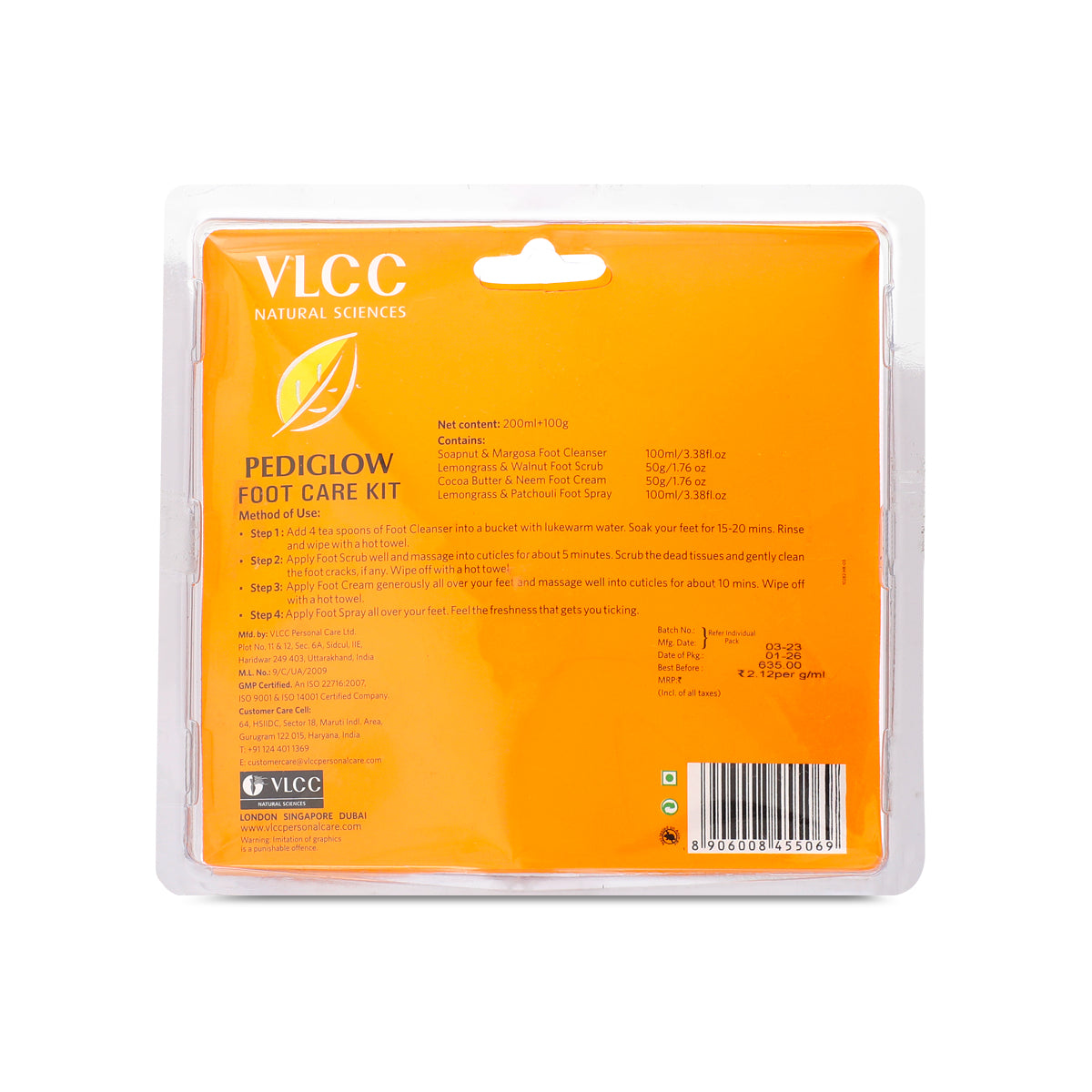 VLCC Pedi Glow Foot Care Kit - 300 g - Image 7 - Buy from Indicrest