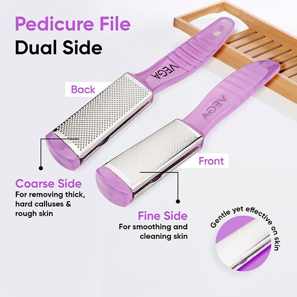 Vega Pedicure File - Dual Side - PD-03