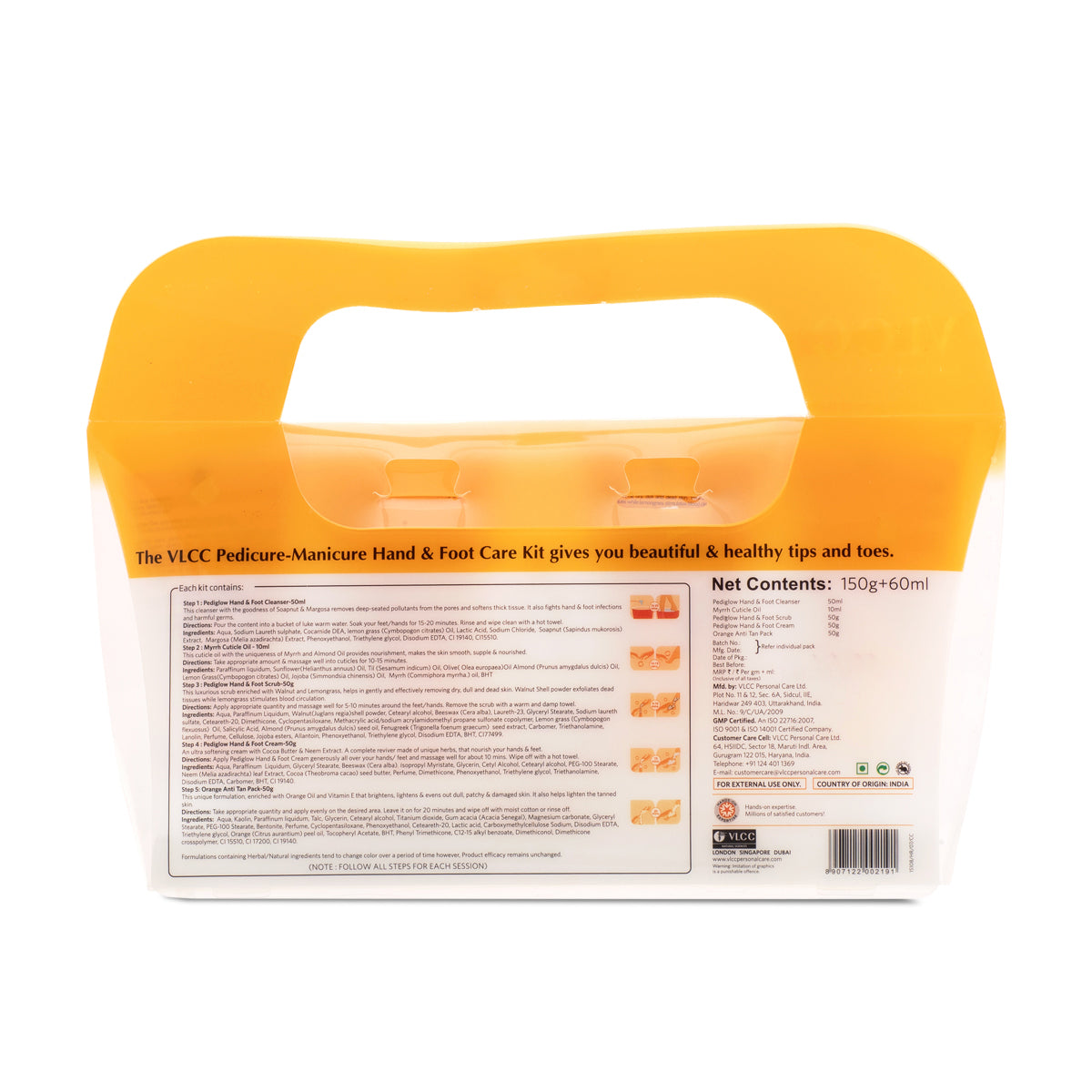 VLCC Pedicure-Manicure Hand and Foot Kit - 210 g - Image 6 - Buy from Indicrest