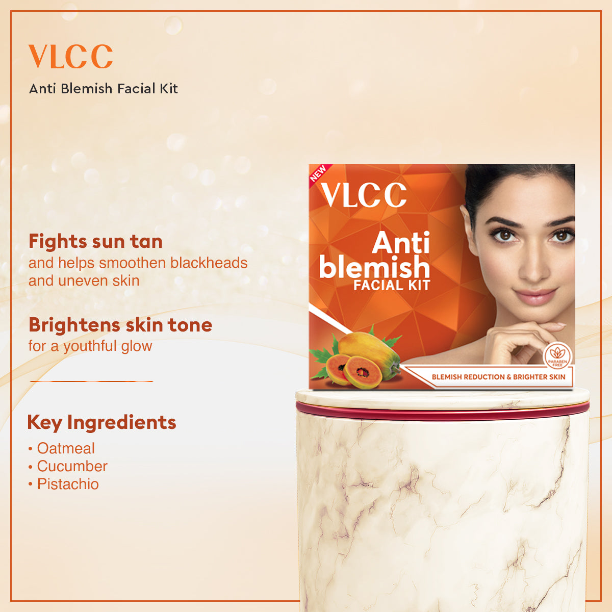 VLCC Anti Blemish Single Facial Kit and Pedicure Manicure Kit Combo - Image 2 - Buy from Indicrest