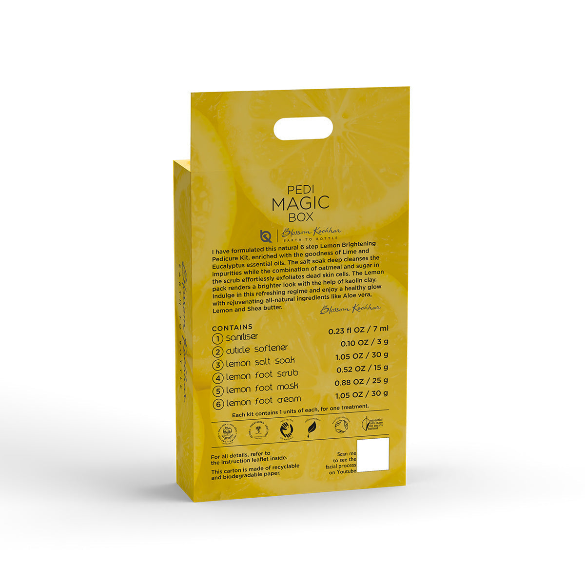 Aroma Magic Lemon Brightening Pedicure and Manicure Kit For Radiant Skin - Image 7 - Buy from Indicrest