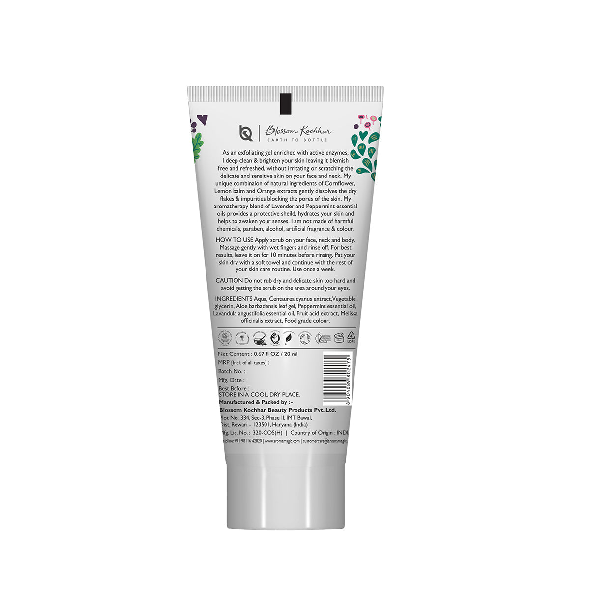 Aroma Magic Peppermint Exfol Gel, 20ml - Image 2 - Buy from Indicrest