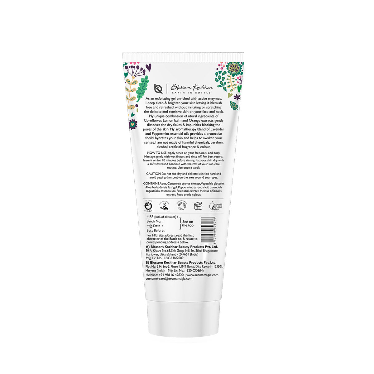 Aroma Magic Peppermint Exfol Gel, 100ml - Image 2 - Buy from Indicrest