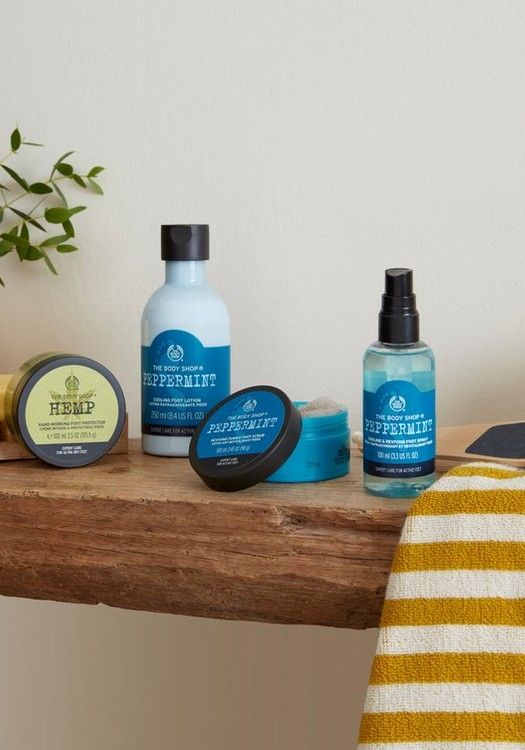 The Body Shop Peppermint Soothing Foot Scrub, 100ml Buy at Indicrest Image 4