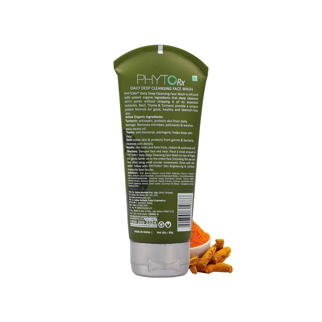 lotus-professional-phytorx-daily-deep-cleansing-face-wash-80g - Image 2 - Buy from Indicrest