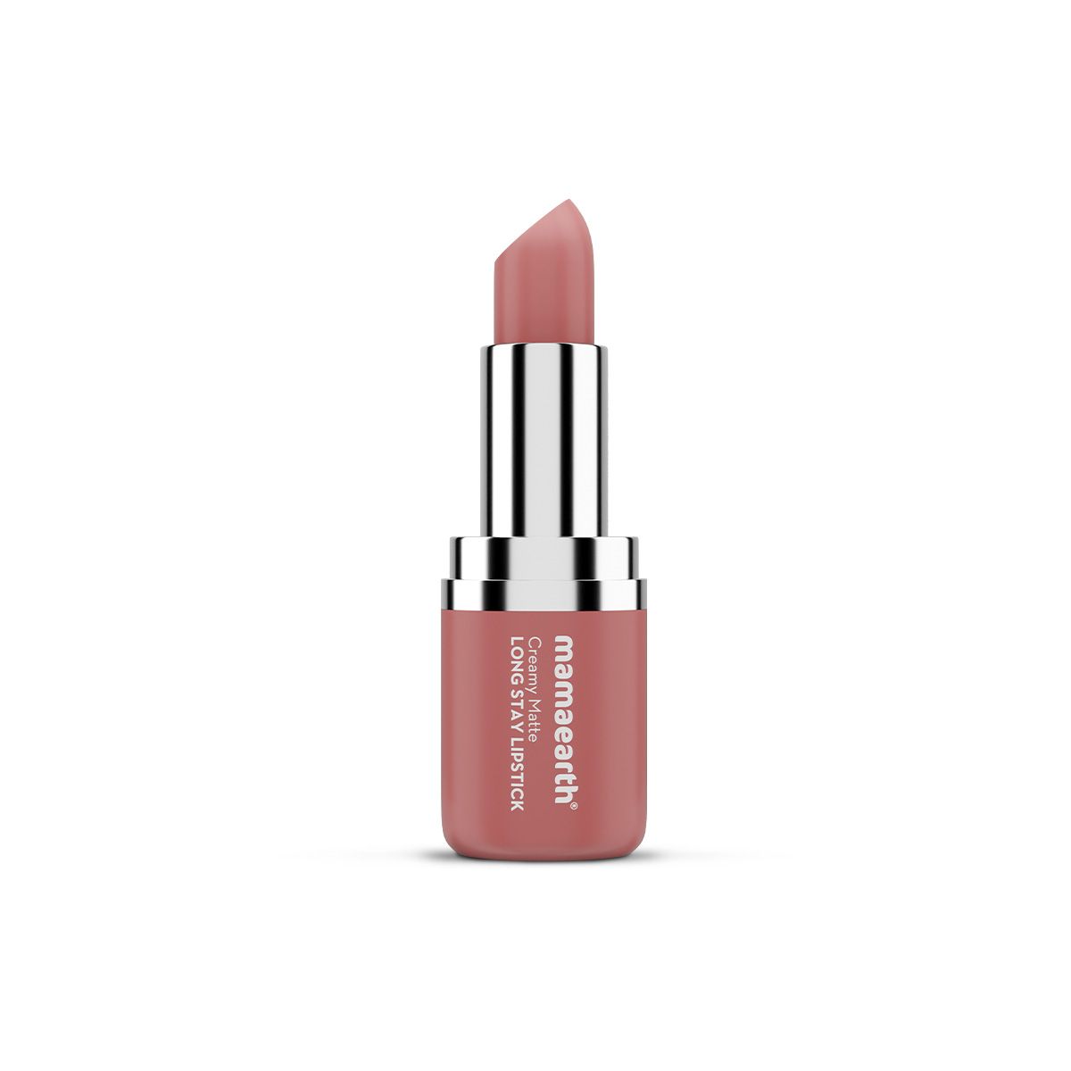 Mamaearth Creamy Matte Long Stay Lipstick with Murumuru Butter and Vitamin E, 4.2g | Pillow Nude - Image 7 - Buy from Indicrest