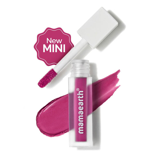 Mamaearth Feather Light Liquid Matte Lipstick, 1.2ml, Pink Orchid - Buy from Indicrest