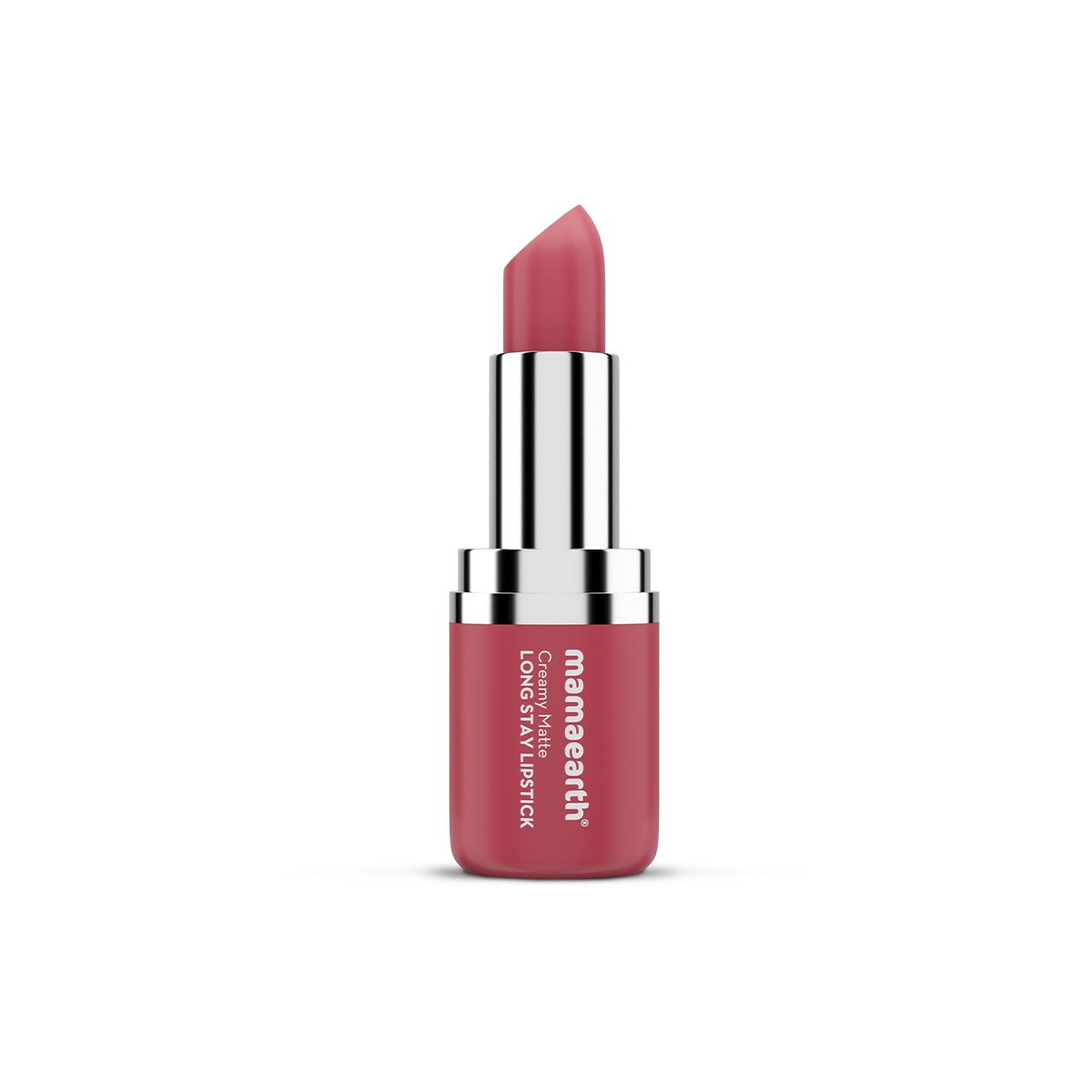 Mamaearth Creamy Matte Long Stay Lipstick with Murumuru Butter and Vitamin E, 4.2g | Pink Rose - Image 9 - Buy from Indicrest