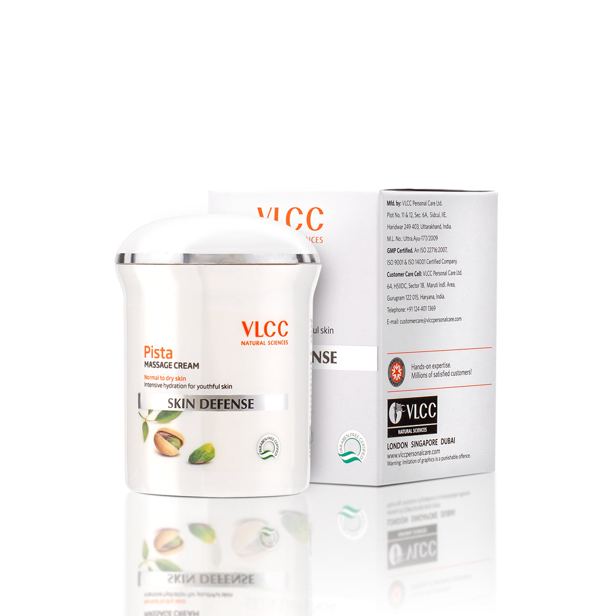 VLCC Pista Massage Cream - Normal to Dry Skin - 50 g - Image 2 - Buy from Indicrest