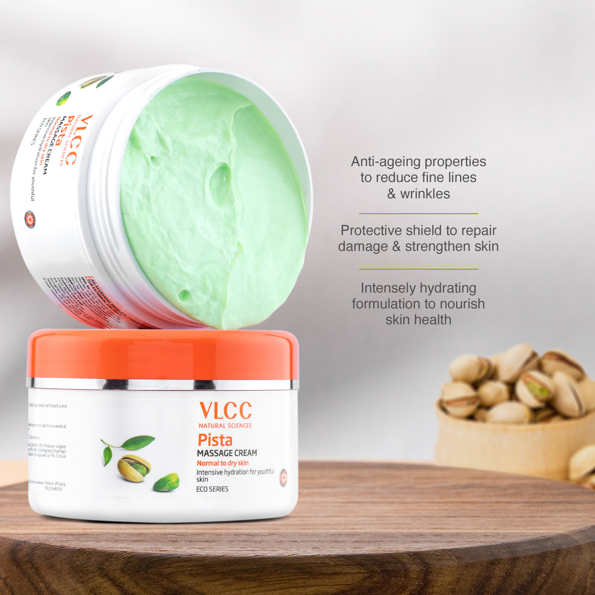 VLCC Pista Massage Cream -Normal to Dry Skin - 200 g - Image 4 - Buy from Indicrest