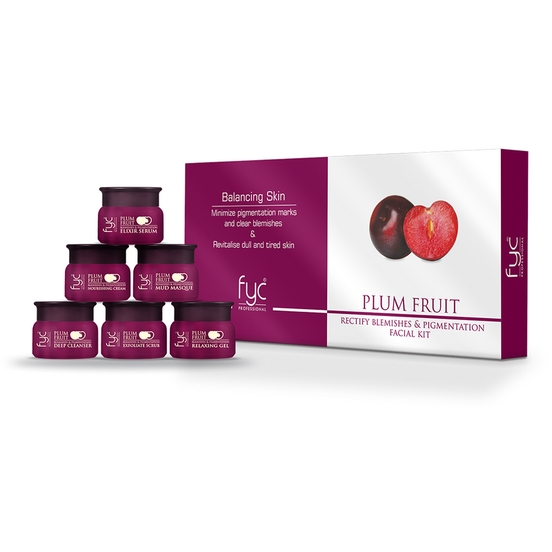 fyc-professional-plum-fruit-rectify-blemishes-pigentation-facial-kit-300g - Buy from Indicrest