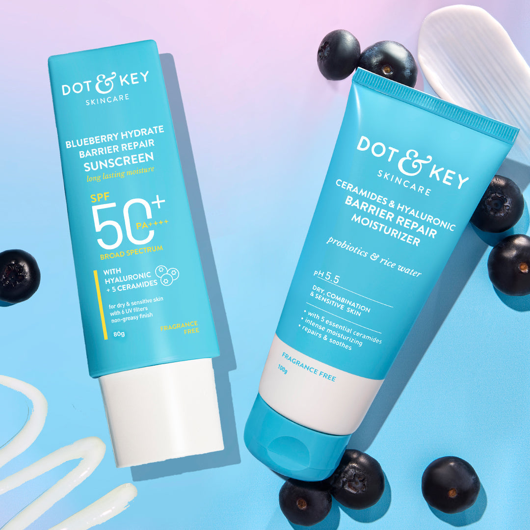 Dot & Key Hydrate + Protect Barrier Repair Combo (80g+100ml)