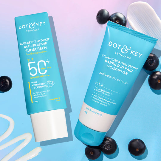 Dot & Key Hydrate + Protect Barrier Repair Combo (80g+100ml) Buy at Indicrest