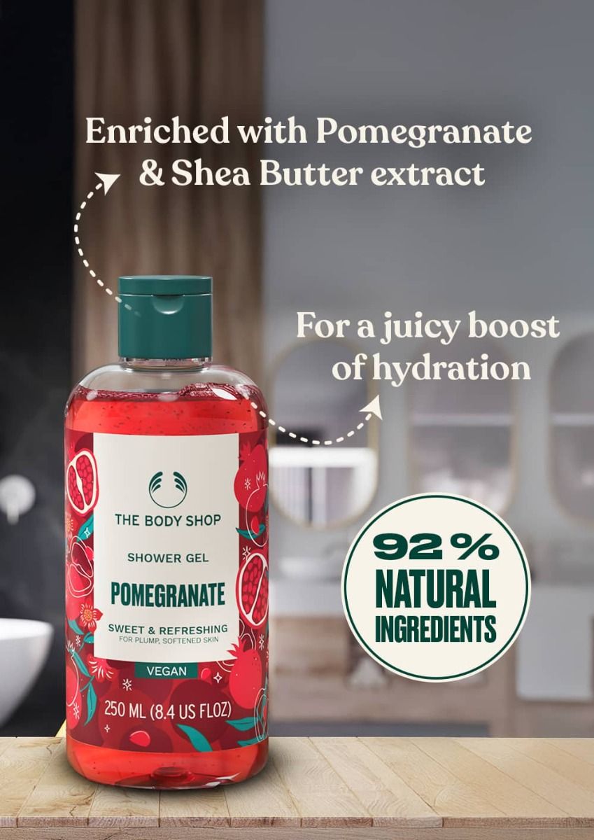 The Body Shop Pomegranate Shower Gel, 250ml