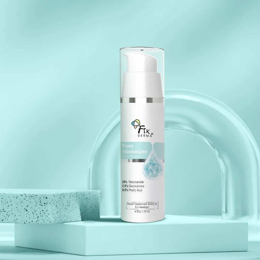 Fixderma Pore Minimizer Face Serum | 20% Niacinamide for Minimizing Enlarged Pores Over Time, 30g - Image 7 - Buy from Indicrest