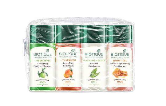 Biotique Travel Kit (4 products), 35mlx4 - Buy from Indicrest