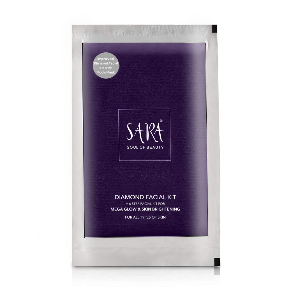 Sara Diamond Facial Kit (Mega Glow Ultra Bright) Pack Of 6, 6 X 62g - Image 6 - Buy from Indicrest