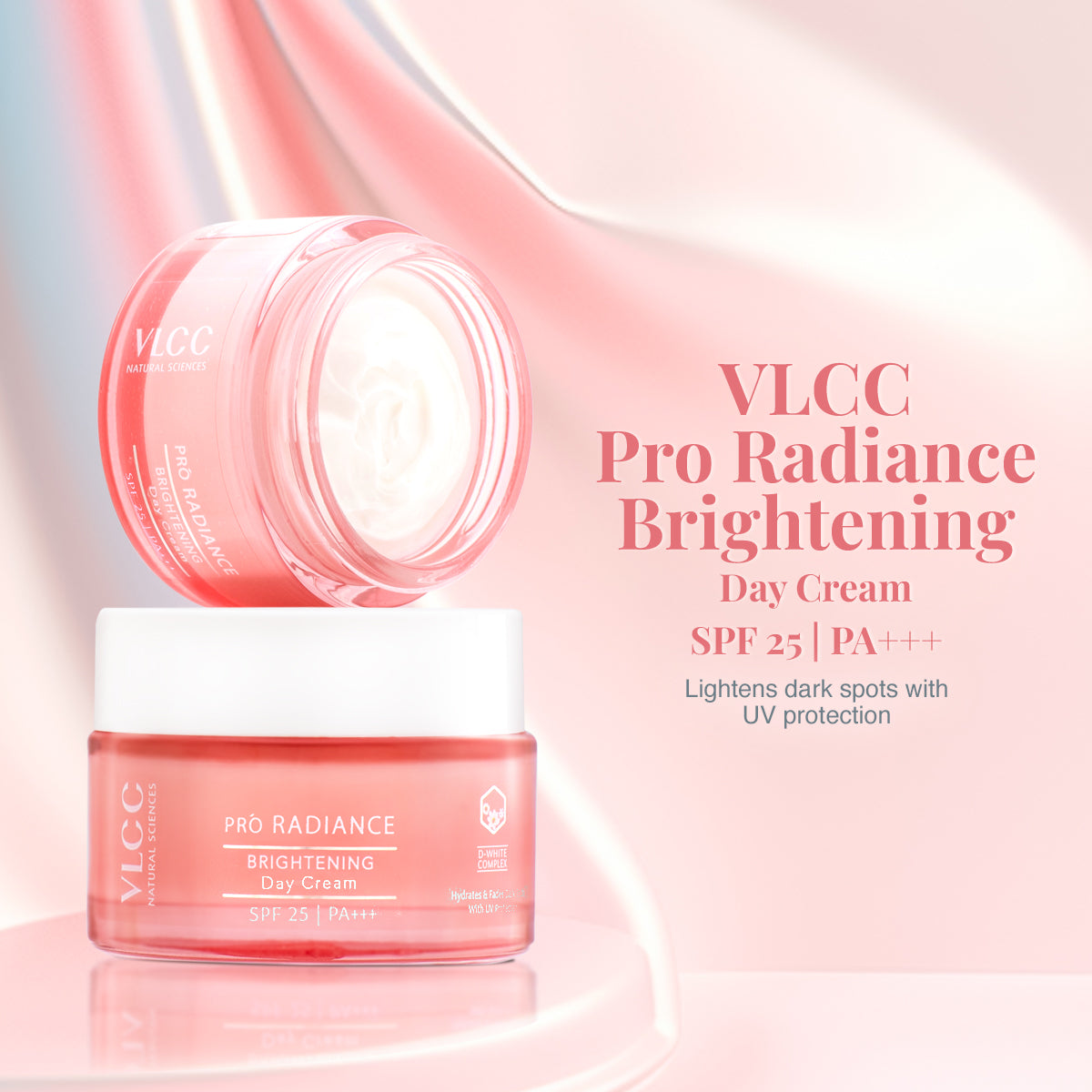VLCC Pro Radiance Skin Brightening Day Cream SPF 25 PA +++ - 50 g - Image 2 - Buy from Indicrest