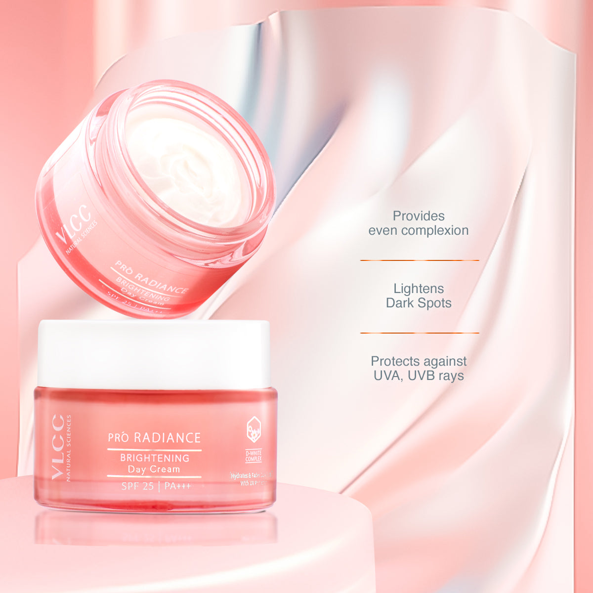 VLCC Pro Radiance Skin Brightening Day Cream SPF 25 PA +++ - 50 g - Image 4 - Buy from Indicrest
