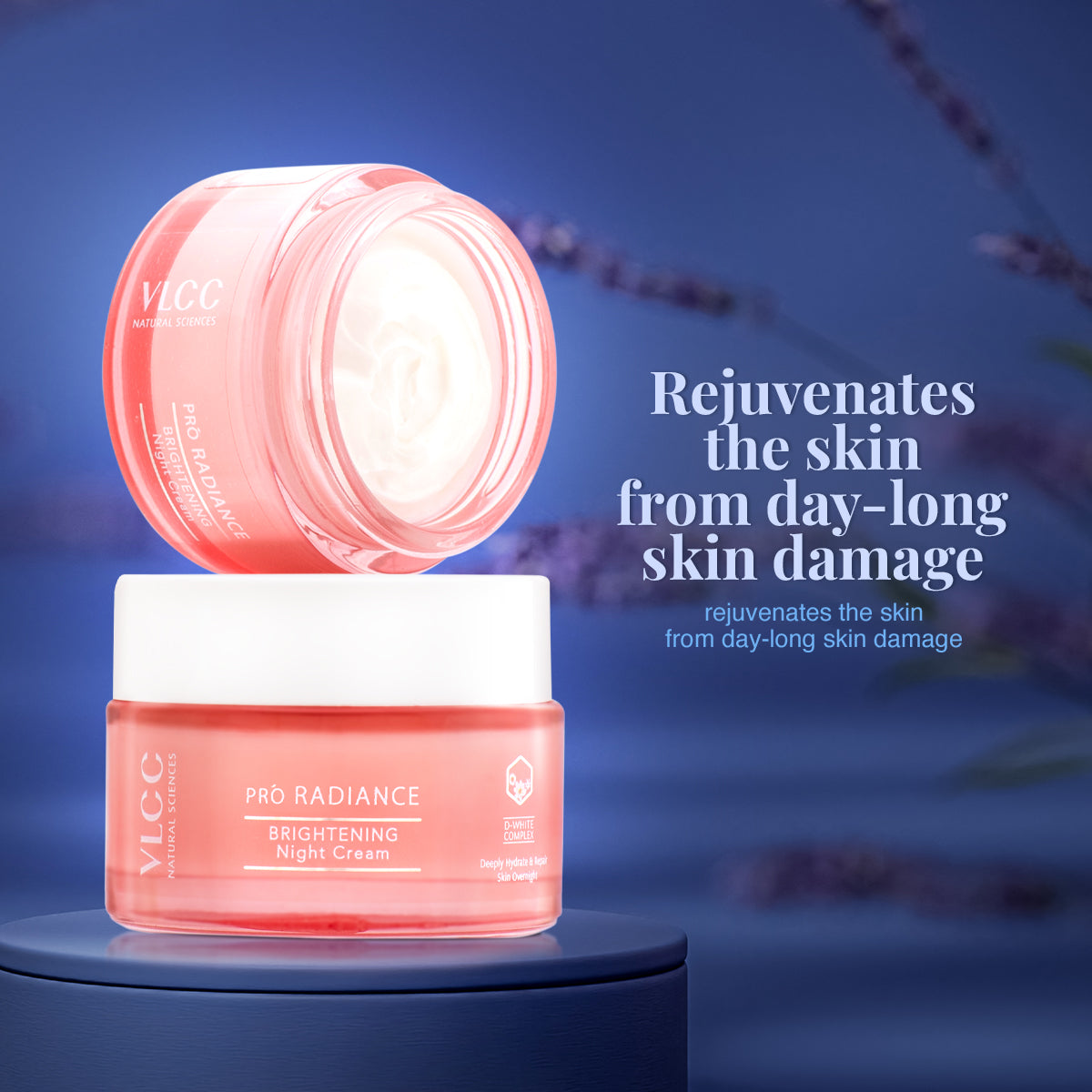 VLCC Pro Radiance Skin Brightening Night Cream Deeply Hydrate and Repair Skin Overnight - 50 g - Image 3 - Buy from Indicrest