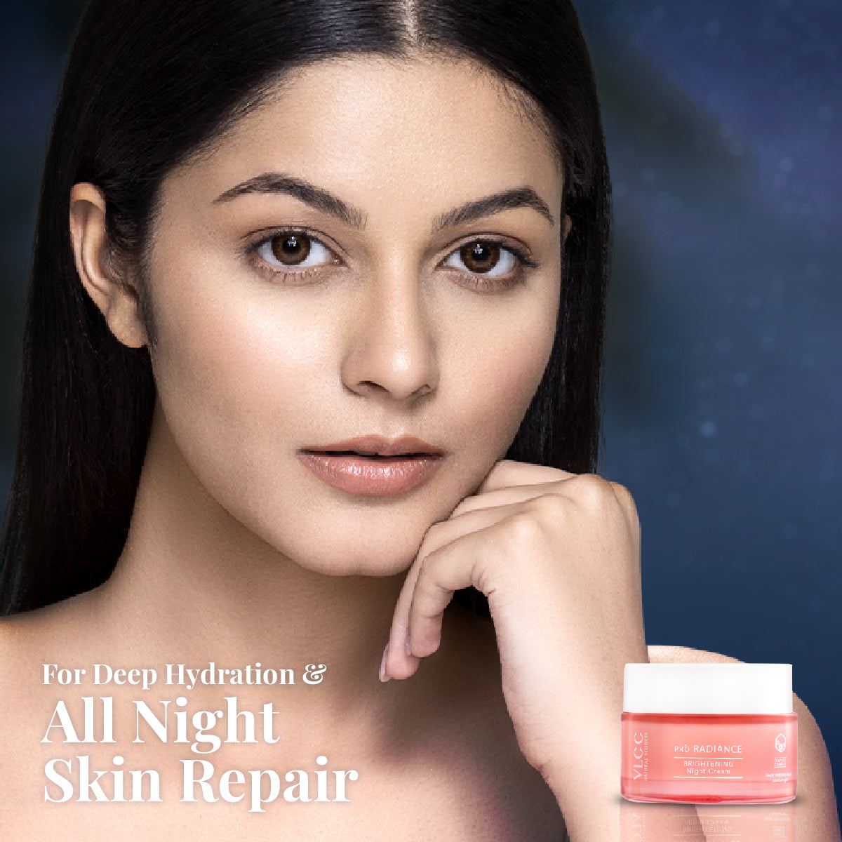 VLCC Pro Radiance Skin Brightening Night Cream Deeply Hydrate and Repair Skin Overnight - 50 g - Image 5 - Buy from Indicrest