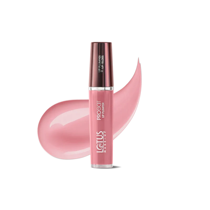 Lotus Herbals Proedit Lip Plumper + Gloss, Ravishing Rose, 8ml