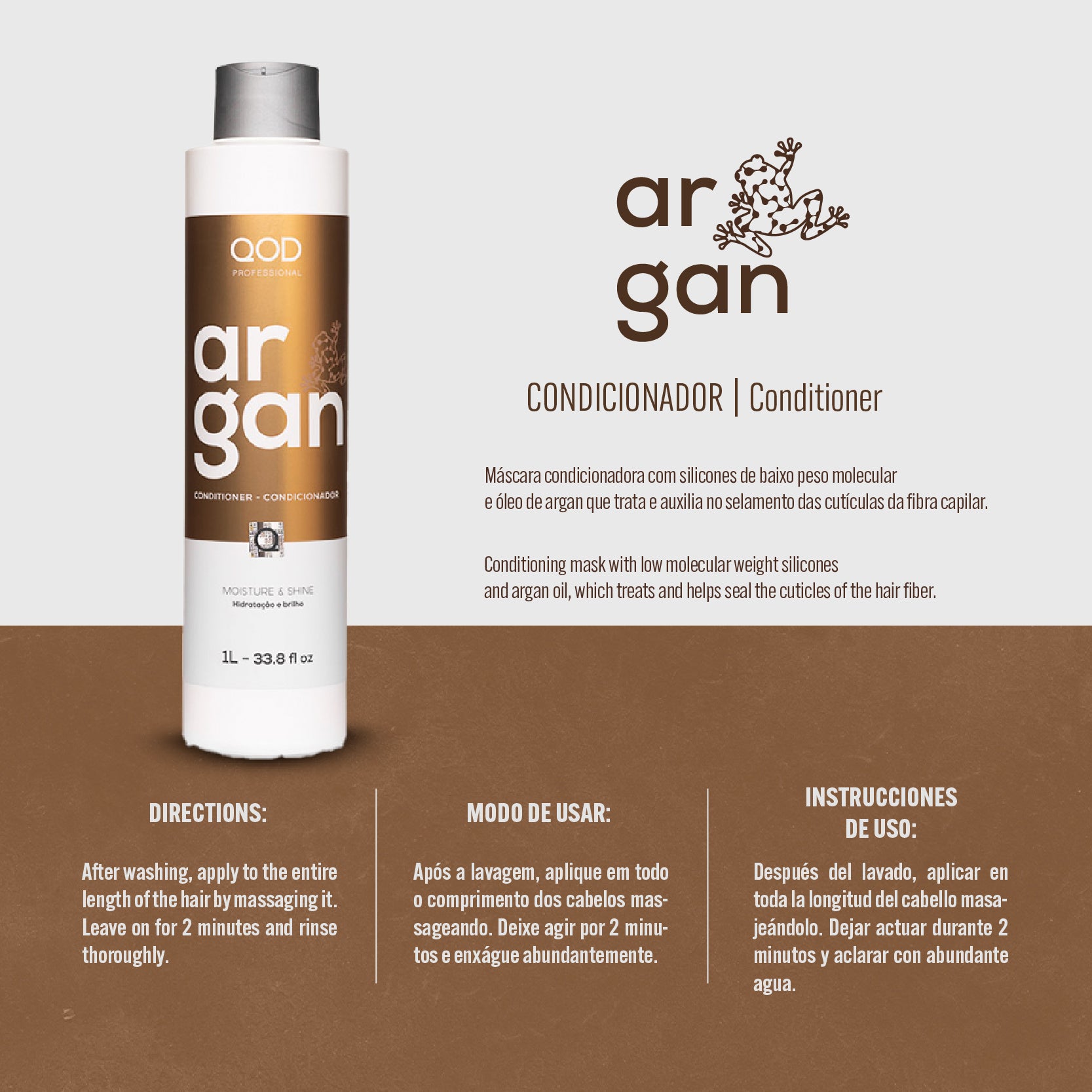 qod argan conditioner 1000ml bottle