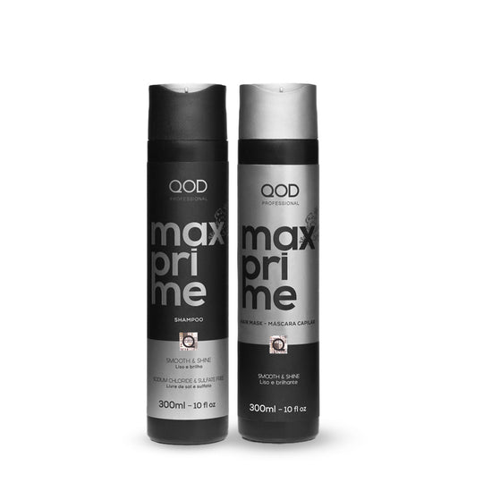 QOD Max Prime Shampoo and Mask, 300ml Each - Combo Buy at Indicrest