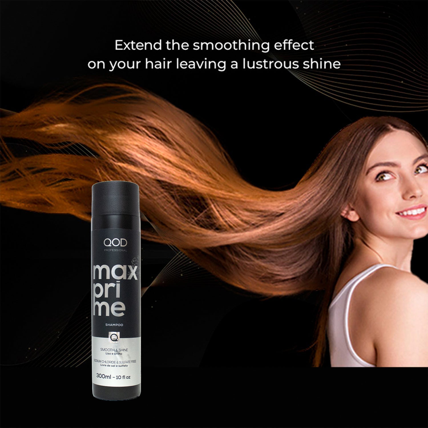 qod smoothing shampoo product image