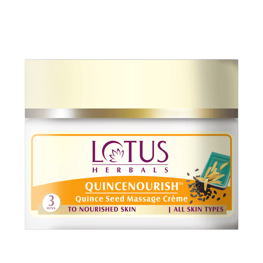 Lotus Herbals Quincenourish Quince Seed Nourishing Massage Creme, 50g