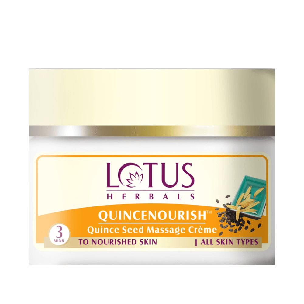 Lotus Herbals Quincenourish Quince Seed Nourishing Massage Creme, 250g