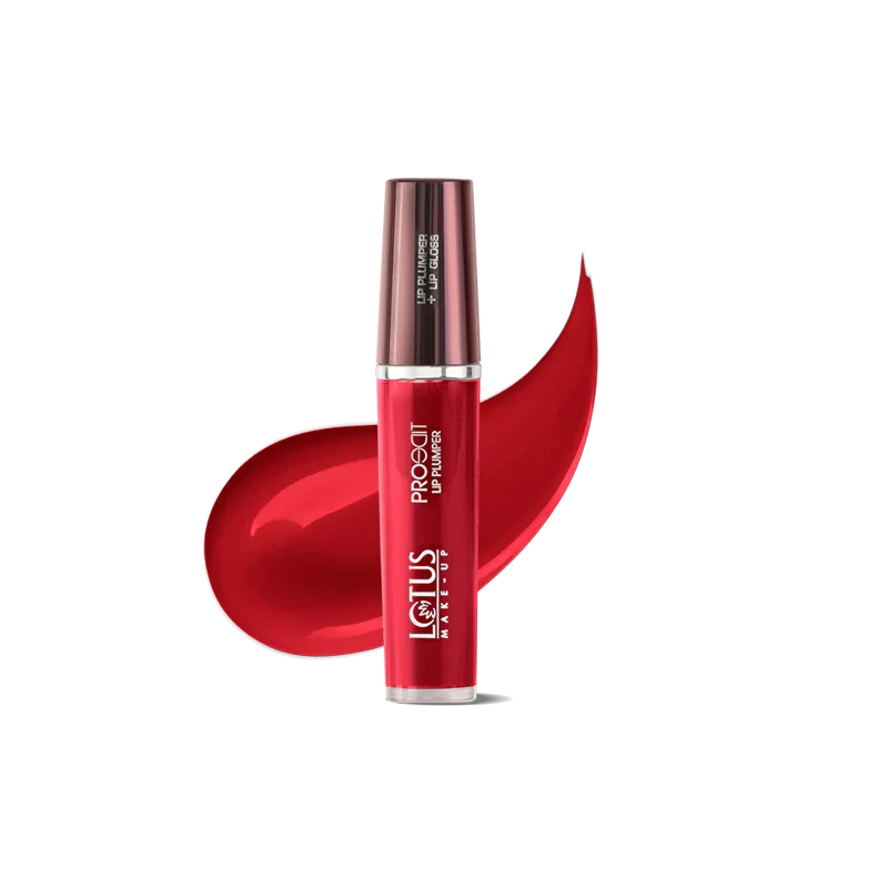 Lotus Herbals Proedit Lip Plumper + Gloss, Rose Rhyme, 8ml